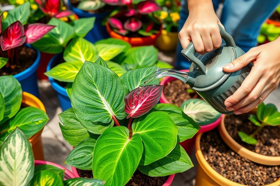 Entendendo as necessidades básicas do caladium cuidados