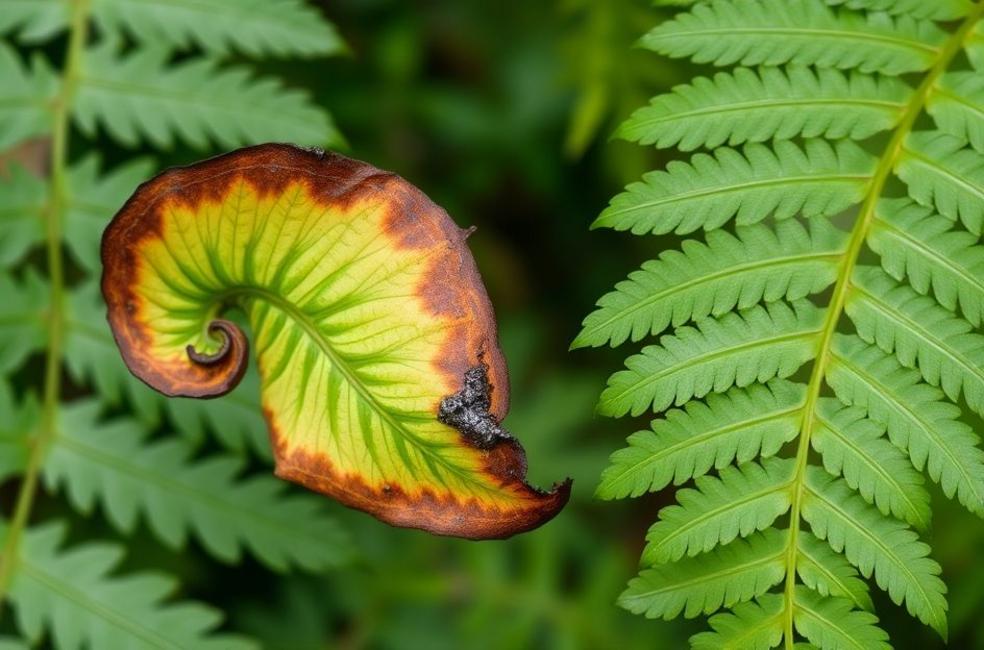 Problemas Comuns e Como Corrigi‑los nas samambaias para cultivo