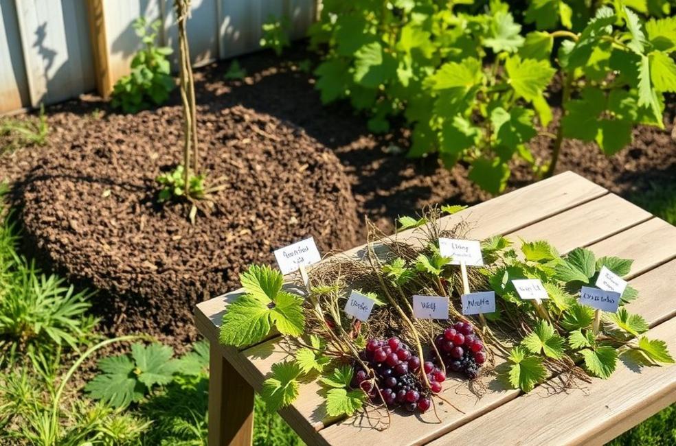 Escolhendo a variedade certa e preparando o solo como plantar uvas