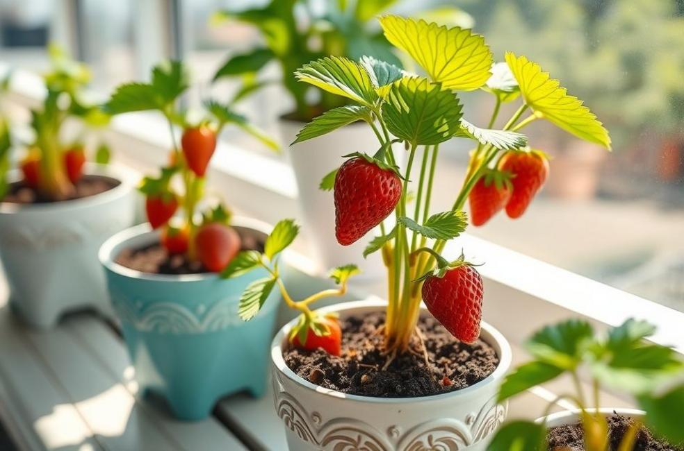 Morango Em Vaso Guia Completo Para Iniciantes Cultivarem Del cias No 